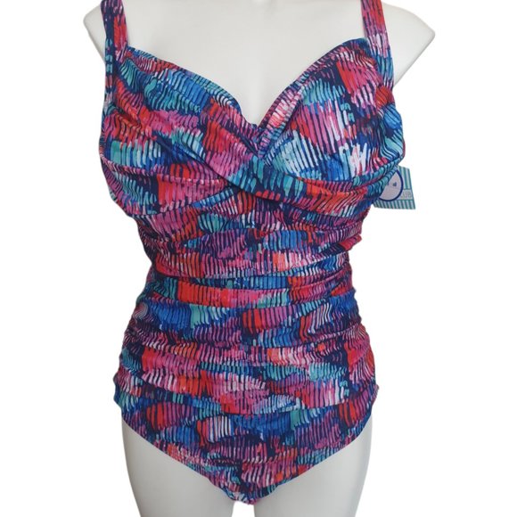 Swimsuits For All Swim Swimsuits For All Shore Club Linear Batik